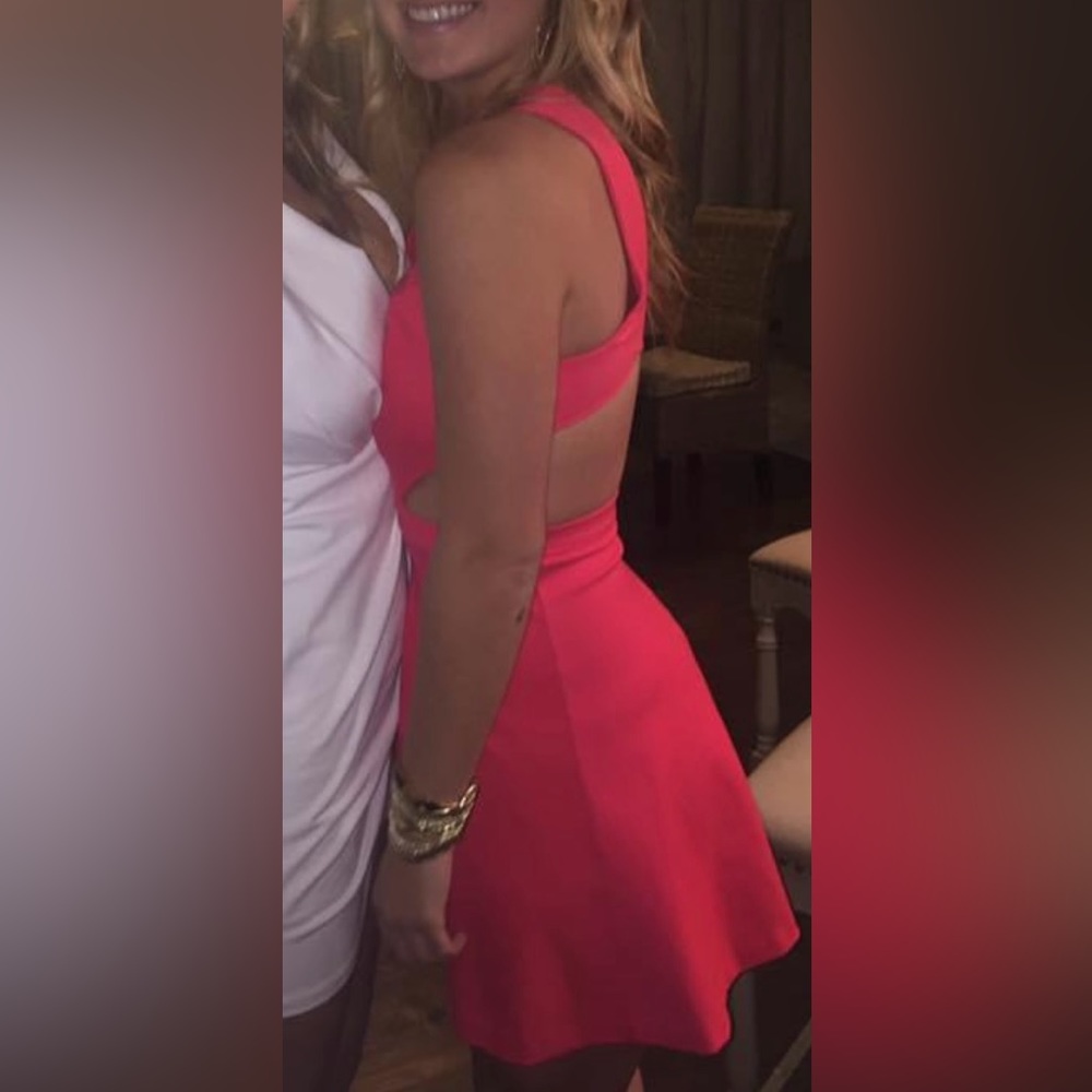 Amanda Uprichard - Wallis Dress in Electric Rouge